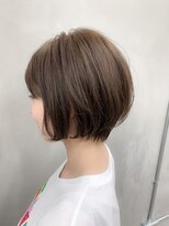 アンジェリカ JR奈良駅前店(ANGELICA)&nbsp;大人かわいいショートボブ 20代30代40代 うる艶丸みショート