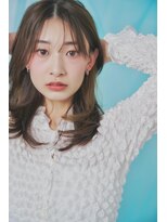 サンバレー(SUNVALLEY)&nbsp;愛されミディインナーカラーシースルーバング