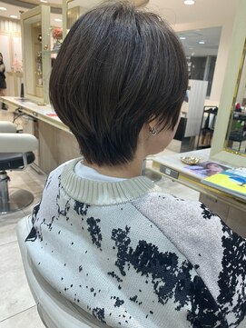 アッシュ 仙川店(Ash) 大人可愛い30代40代50代★大人ナチュラルマッシュショートボブ