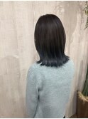 グラデーションカラー、毛先カラー