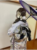 着付けヘアセット