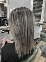 アスフィーダ(A'sfida) グレージュエアタッチバレイヤージュ