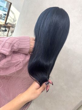 エフ(efu.) 透明感ダークデニムカラー×TOKIO