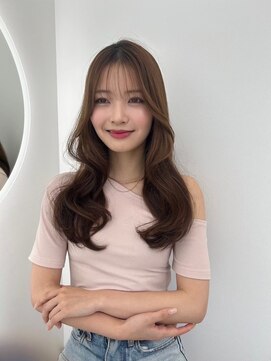 アイシー 表参道(ICY) 上品可愛い◇韓国くびれヘアチョコレートブラウン