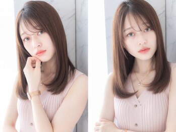 ローレン(LOREN)の写真/上質な縮毛矯正×髪質改善の組み合わせで「こうなりたかった」女性らしいサラツヤ髪で愛されストレートに♪