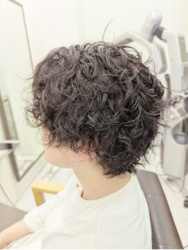 ヘアーワークスミスト 池袋店(Hair Works MIST) サーフパーマ風