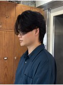 ナチュラル毛流れウルフ