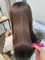 ヘアーアンドビューティーザ エフ(Hair Beauty the F)&nbsp;＊髪質改善カラー_ブリーチなし_ミルクティーベージュ_m247