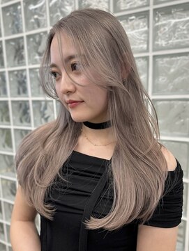 サンクマーケット 渋谷(cinq MARKET) 渋谷ブリーチカラーハイトーンカラーミルクティーベージュカラー