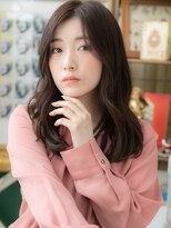 カバーヘア ブリス 大宮西口(COVER HAIR bliss) ■長めバング黒髪くせ毛風レイヤーロング302大宮20代30代40代