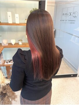 ジーナ 福岡千早(Zina) インナーピンク×ダークグレー【千早】