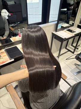 フォルテノエル 静岡鷹匠店(FORTE Noel) 髪質改善/透明感/チョコレートブラウン/ブラウン