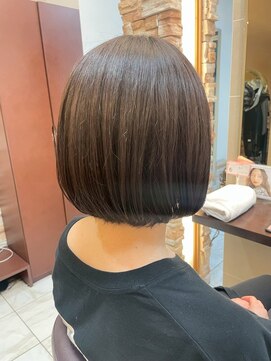 髪質改善/顔周りレイヤーカット/グレージュ[千葉/千葉駅]