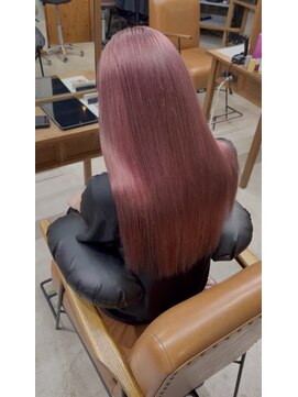 ニコル(Nicoru*) ブリーチでつくるピンクベージュ SON