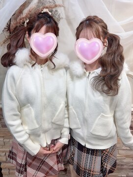 セットサロンエース(Set salon Ace) 双子ヘア★サイドポニー