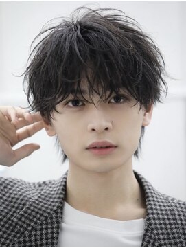 アストラ(ASTRA) MEN’S HAIR/波巻きツイストスパイラル/リバースセンターパート