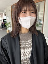 ハル 泉中央(hal) フェイスレイヤー/ミディアムボブ/hal泉中央