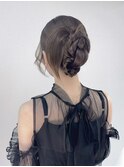 カチモリヘア/タイトヘア/結婚式/ヘアセット/銀座/新橋/東京