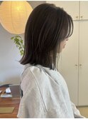 オリーブグレージュ/透明感カラー