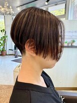 ガーデン 小山店(garden)&nbsp;宇都宮ショートボブショートカット白髪ぼかしハイライト白髪染め