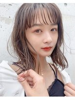 ロシェ 横浜店(loche)&nbsp;大人ガーリー×ミディアムレイヤーカット×髪質改善×横浜
