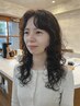 【忙しい朝にピッタリ!】カット+ボタニカルパーマ+パーマヘアセット