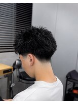 ブラック 渋谷 2nd(BLUCK)&nbsp;テーパーフェードピンパーマ
