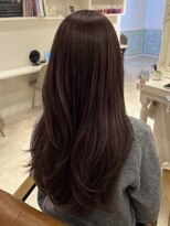 ヘアーサロン リアン 熊谷2号店(hair salon Rien)&nbsp;透け感ラベンダーブラウン♪