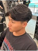 センターパート/ニュアンスパーマ/フェザーパーマ/men's
