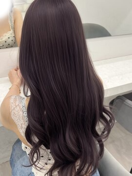 アイトーキョーエス 渋谷(AI TOKYO S) ラベンダーグレージュブリーチなしヘアカラーダブルカラー透明感