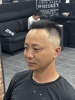 ケースタイル(K-style)&nbsp;スキンフェードスタイル　ベリーショート