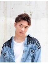 モザイク(MOSAIQUE) 【東三国/新大阪】くせ毛風×前髪上げ×2ブロック×ネープレス