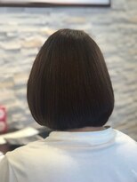 ヘアークリアー 春日部 大人可愛いツヤ感ボブ/まとまり感UPのスタイル/30代40代50代