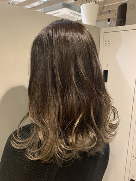 エイト 上野店(EIGHT ueno) 【EIGHT ueno】山田 バレイヤージュカラー!