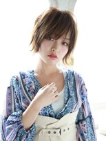 ネオリーブカフ 鶴ヶ峰店(Neolive caff)&nbsp;スタイリングも簡単◎ワックスで動きもあるナチュラル外ハネボブ