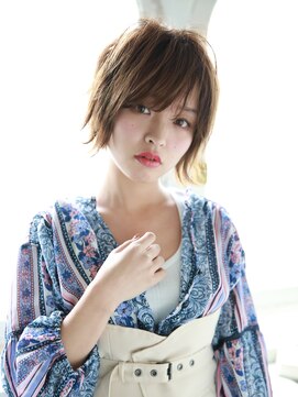 ネオリーブカフ 鶴ヶ峰店(Neolive caff) スタイリングも簡単◎ワックスで動きもあるナチュラル外ハネボブ