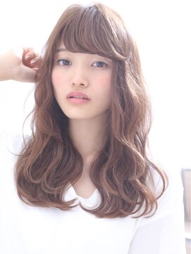 エムスラッシュ みなとみらい馬車道店(M SLASH) M.SLASH馬車道/フリンジウェーブ/斜めバング/ベージュ系カラーz