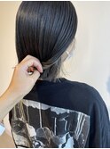 【URBAN.】ダークグレージュandホワイティーイヤリング 堀場