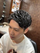 ヒロギンザ 新橋日比谷口店(HIRO GINZA)&nbsp;セクシーエモパーマ　新橋　理容室　床屋　日比谷　ヒロ銀座