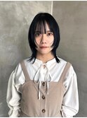 ウルフ　前髪パッツン