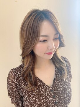 ヘアー インフィニティ ナチュラル 八戸店 Hair infinity Natural ハイトーンミディ