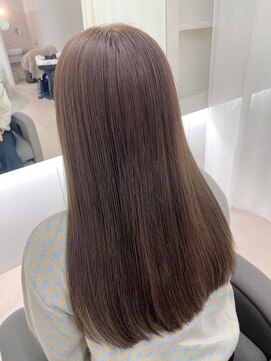 リル(re'll) 《花屋併設》オリーブベージュ ［酸性ストレート/ヘアセット］