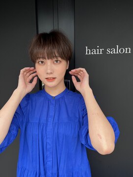 ガリカ(Gallica kinshicho) 【竹之内蔵人】大人似合わせ小顔ラインショート/耳掛けショート