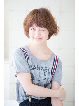 フェイス 赤羽店(face) インナーグレージュ/マチルダボブ/前髪/ピンクベージュ/赤羽