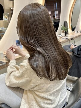 ヒビヲ(HIBIO) ミルクティーベージュ艶カラーケアブリーチカラーオージュア