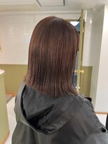 エミィ(emme)&nbsp;【emme×笹川 】切りっぱなし/ライトブラウン