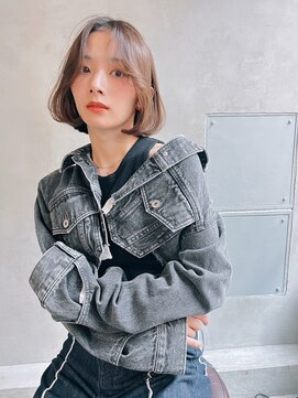 アルテ(ARTE) 【ARTE表参道/青山】モテ髪ミディアム×ブリーチなし透明感