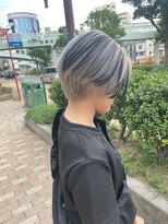 イナズマヘアー(INAZUMA HAIR)&nbsp;◎ハンサムショート×コントラストカラー◎