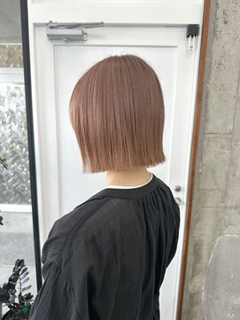 ワク(waku) ボブ/ベージュ