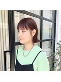 【favori 自由が丘】チェリーピンクボブ♪